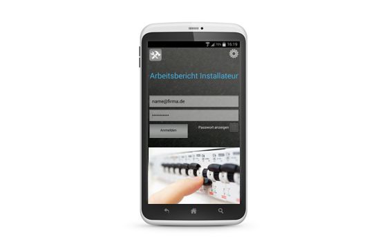 Business App für Elektromonteure