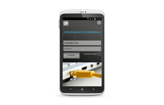 Business App für Kommunikationstechniker